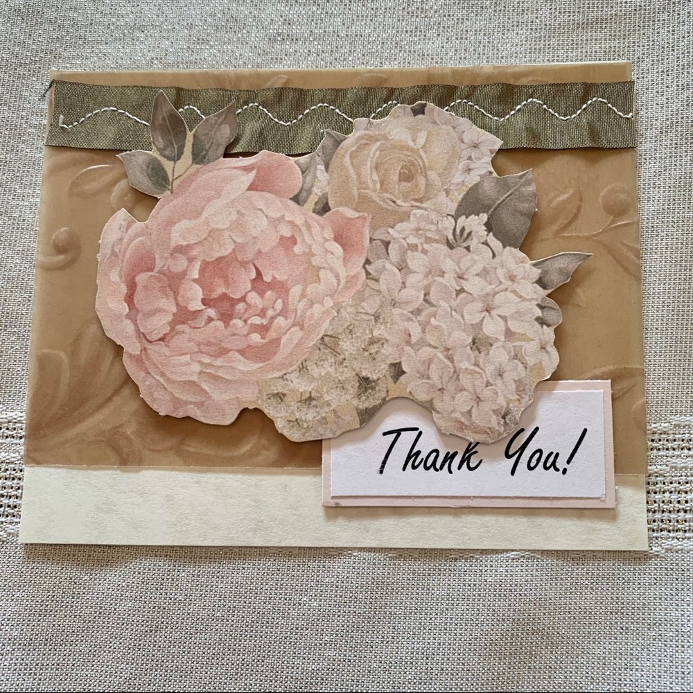 20 handmade randomly assorted Thank You postcards - Picture 5 of 7